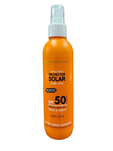 Compra Proaloe Cosmetics Spray Solar SPF 50 200ml de la marca PROALOE-COSMETICS al mejor precio